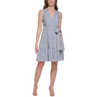 Женское летнее миди-платье Petites с завязками на талии от Tommy Hilfiger Petites BHFO 0344