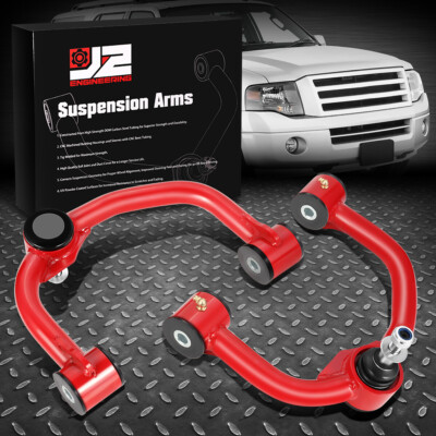 J2 ДЛЯ 04-22 F150 EXPEDITION MARK LT 2-4 КОМПЛЕКТ ПЕРЕДНИХ ВЕРХНИХ РЫЧАГОВ УПРАВЛЕНИЯ КРАСНЫЙ