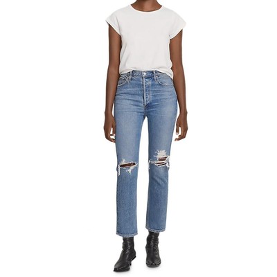 

Женские прямые джинсы из органического хлопка Agolde BHFO 1069, Whiplash, A056B1255