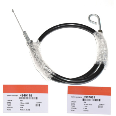 For Dodge Ram 5.9L 4B CUMMINS 89-98.5 6B OIL INDICATOR DIPSTICK + Gauge Tube Set