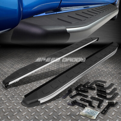 ДЛЯ 10-17 TOYOTA 4-RUNNER 5.75 МЕТАЛЛИЧЕСКАЯ/ЧЕРНАЯ БОКОВАЯ ПОДНОЖКА NERF RUNNING BOARDS