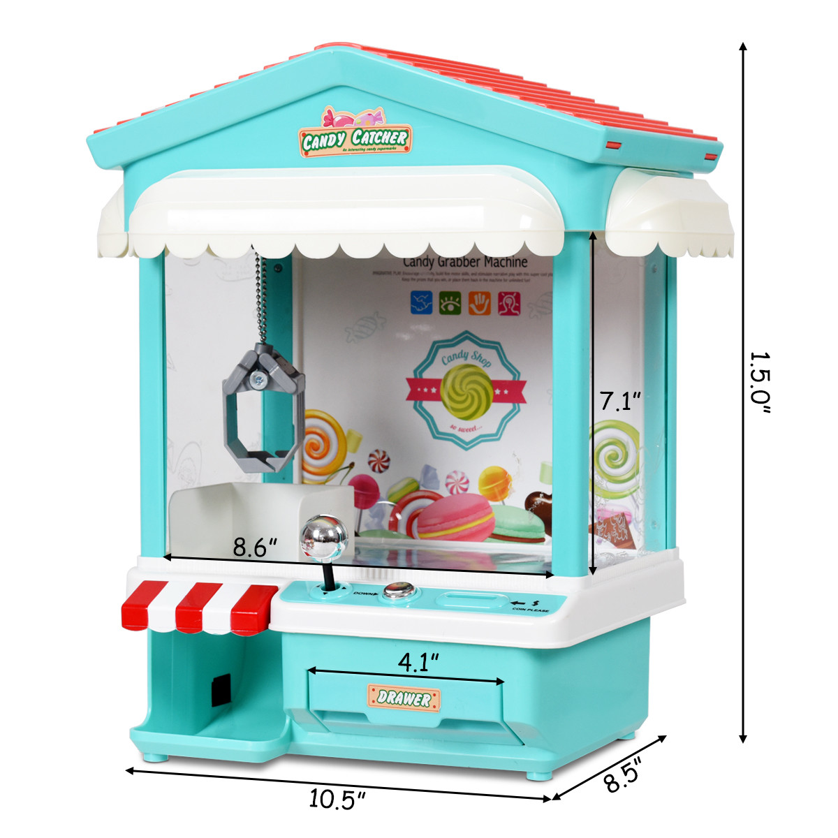 electronic claw toy grabber machine