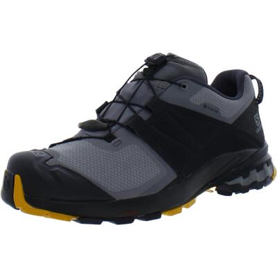 

Salomon Mens Grey Ortholite Gym Hiking Shoes Кроссовки 9 Medium (D) BHFO 1664, Quiet shade/black/arrowwood