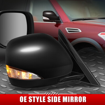 ДЛЯ 17-18 NISSAN ARMADA SV OE STYLE С ЭЛЕКТРОПРИВОДОМ + ОБОГРЕВОМ + ПРАВОЕ БОКОВОЕ ЗЕРКАЛО С СИГНАЛОМ ПОВОРОТА