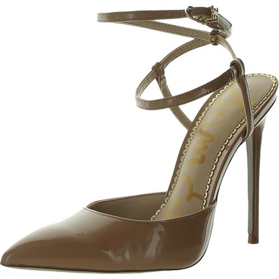 

Женские туфли Sam Edelman Deana Taupe с острым носком, средний размер 7,5 (B,M), BHFO 6593, Rosa nude patent