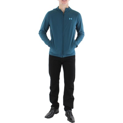

Мужская синяя спортивная куртка с молнией спереди Under Armour Athletic  BHFO 0916, Синий