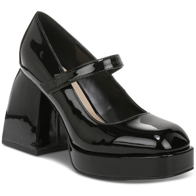 Женские туфли на высоком каблуке Bar III Nexie Black Mary Jane 9 среднего размера (B,M) BHFO 5404