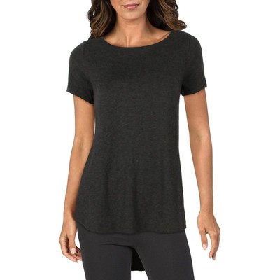 

Eileen Fisher Womens Grey Tencel High-Low Tunic Top Shirt  BHFO 0354, Characol