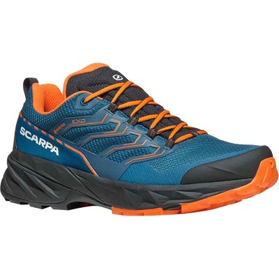 Походные кроссовки Scarpa Rush 2 GTX — мужские, космический синий/оранжевый, 42,5