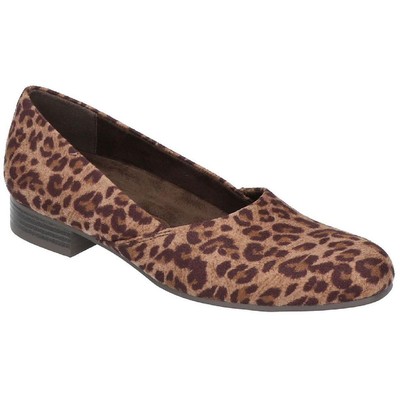 

Женские туфли-лодочки из искусственной кожи Easy Street Peace с леопардовым принтом BHFO 2588, Leopard super suede, Peace
