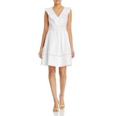 

Kate Spade Женское белое мини-коктейльное платье для особых случаев  BHFO 1142, Fresh white