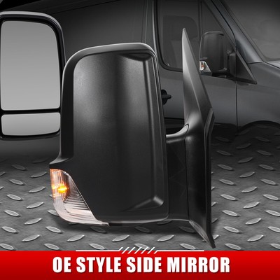 FOR 06-14 DODGE/BENZ SPRINTER MANUAL+SIGNAL+BLIND SPOT GLASS RIGHT SIDE MIRROR