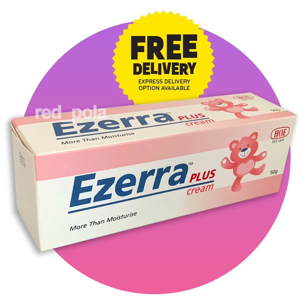 1 X Tube Ezerra Cream 50g Kids Atopic Dermatitis and