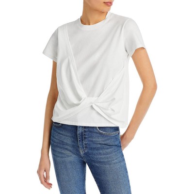 

Женская футболка из органического хлопка Amur Zahra Ivory Top  BHFO 4830, Off white