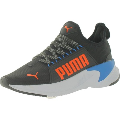 

Puma Boys SOFTRIDE PREMIER Черные кроссовки 4 Medium (D) Big Kid BHFO 2138, Black/white/orange, SOFTRIDE PREMIER