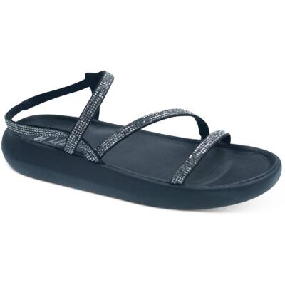 

Черные женские шлепанцы Wild Pair Prudence, обувь 11, средний (B,M) BHFO 8983, Black clr blg