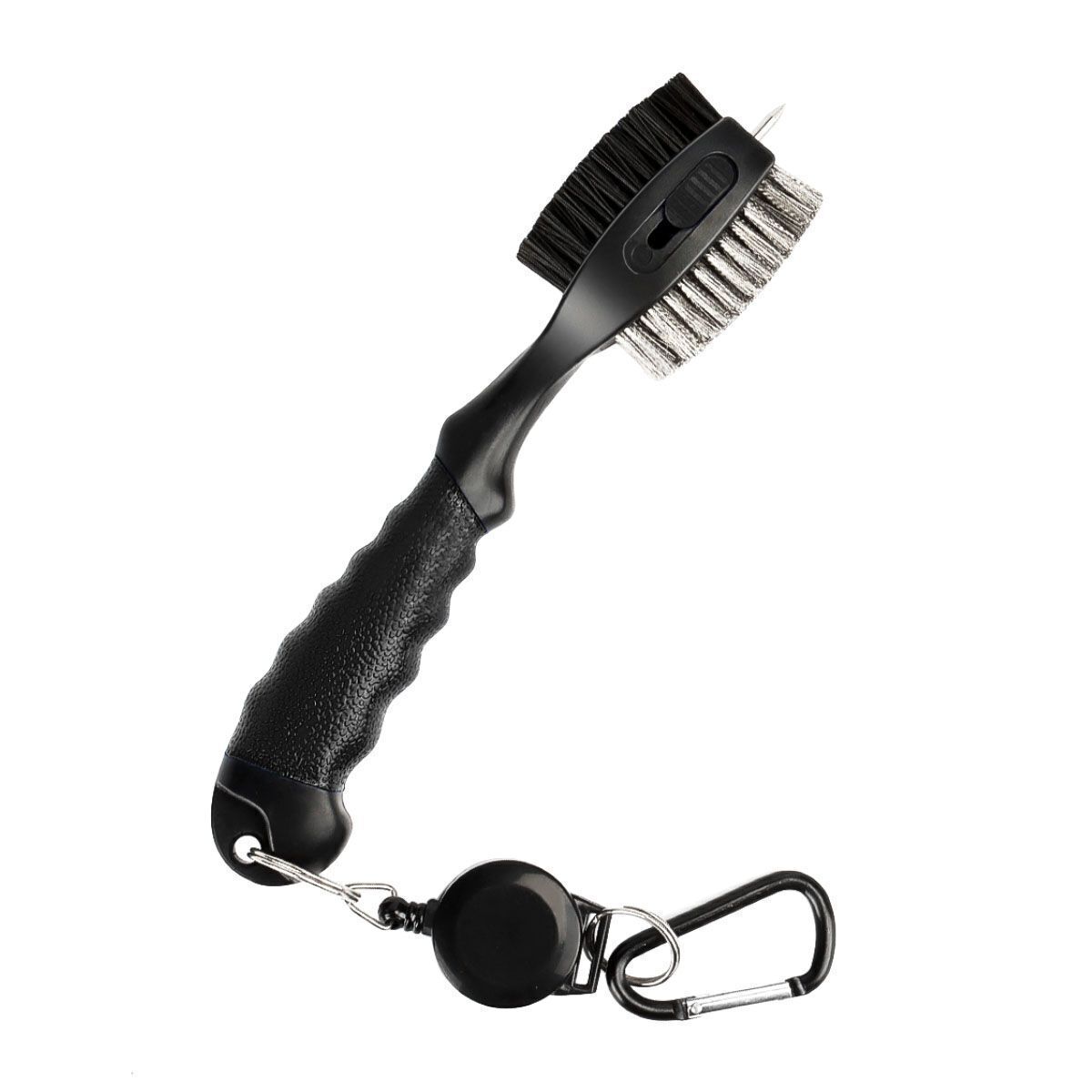 Double Sided Golf Club Brush Tool Kit Groove Cleaner Cleaning Tool Retractable