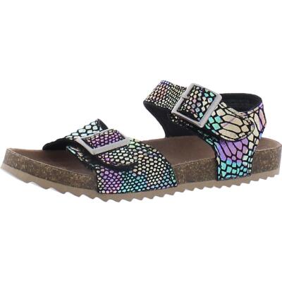 

Arizona Jeans Co. Сандалии для девочек Nora Metallic Cork Footbed Туфли BHFO 5368, Nora