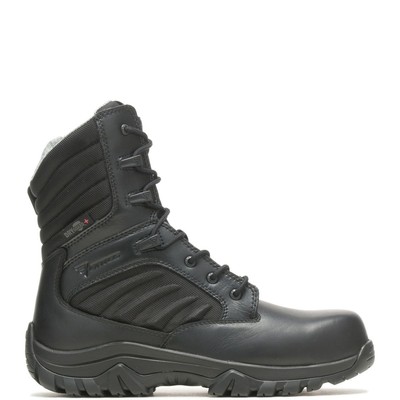 Pre-owned Bates Men's Gx X2 Tall Side Zip Nano Toe Dryguard+ Work Boot Black - E03886, Bl