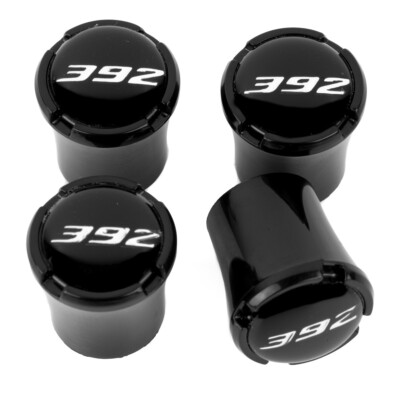 392 Black Valve Stem Caps