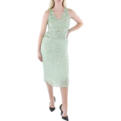

Женское зеленое длинное коктейльное и вечернее платье Mac Duggal  BHFO 6493, Зеленый