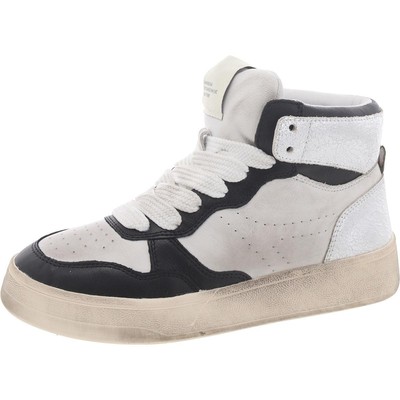 Повседневные и модные кроссовки Steve Madden Womens Endless Leather из натуральной кожи BHFO 3899