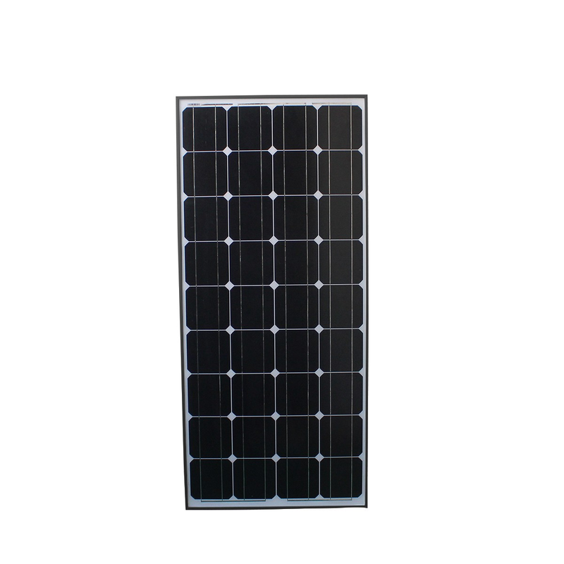100W 12V 100W Solar Panel 12V Battery 5M Cable Motor Home Caravan Camp Hiking