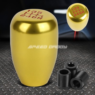 JDM TYPE R STYLE MT/МЕХАНИЧЕСКАЯ КОРОБКА ПЕРЕДАЧ С 6 СКОРОСТЯМИ, ЗОЛОТИСТАЯ АЛЮМИНИЕВАЯ РУЧКА ПЕРЕКЛЮЧЕНИЯ ПЕРЕДАЧ