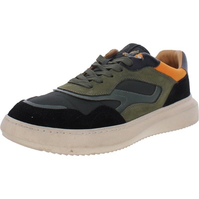 

Мужские повседневные и модные кроссовки Greats Brooklyn Green 10 Medium (D) BHFO 1745, Green/black/orange