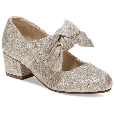 

Туфли без шнуровки Sam Edelman для девочек с бантиком и блузкой на блочном каблуке BHFO 9782, Teddy
