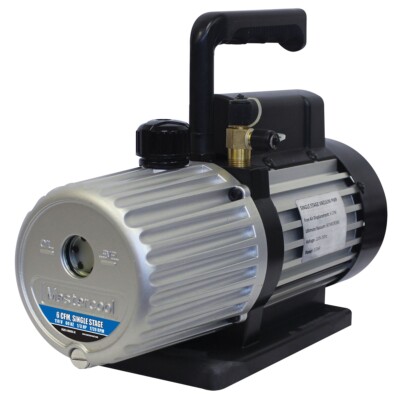 MasterCool 90066-B 6 CFM  Deep Single Stage Vacuum Pump MSC90066-B