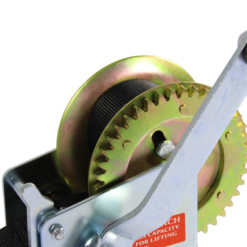 Amarite Manual Operated Hand Winch Boat Trailer Winch Hand Winch Mount 1200 lbs