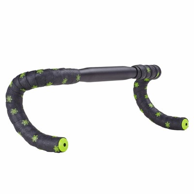 NASTRO MANUBRIO SUPACAZ SUPER STICKY KUSH GALAXY NERO/GIALLO FLUO