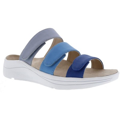 Женские босоножки Drew Womens Sawyer со стелькой из искусственной кожи на танкетке BHFO 2244