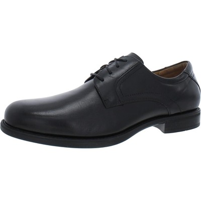 Мужские оксфорды Florsheim Mens Midtown PLN OX черного цвета шириной 10 см (EEE) BHFO 7241