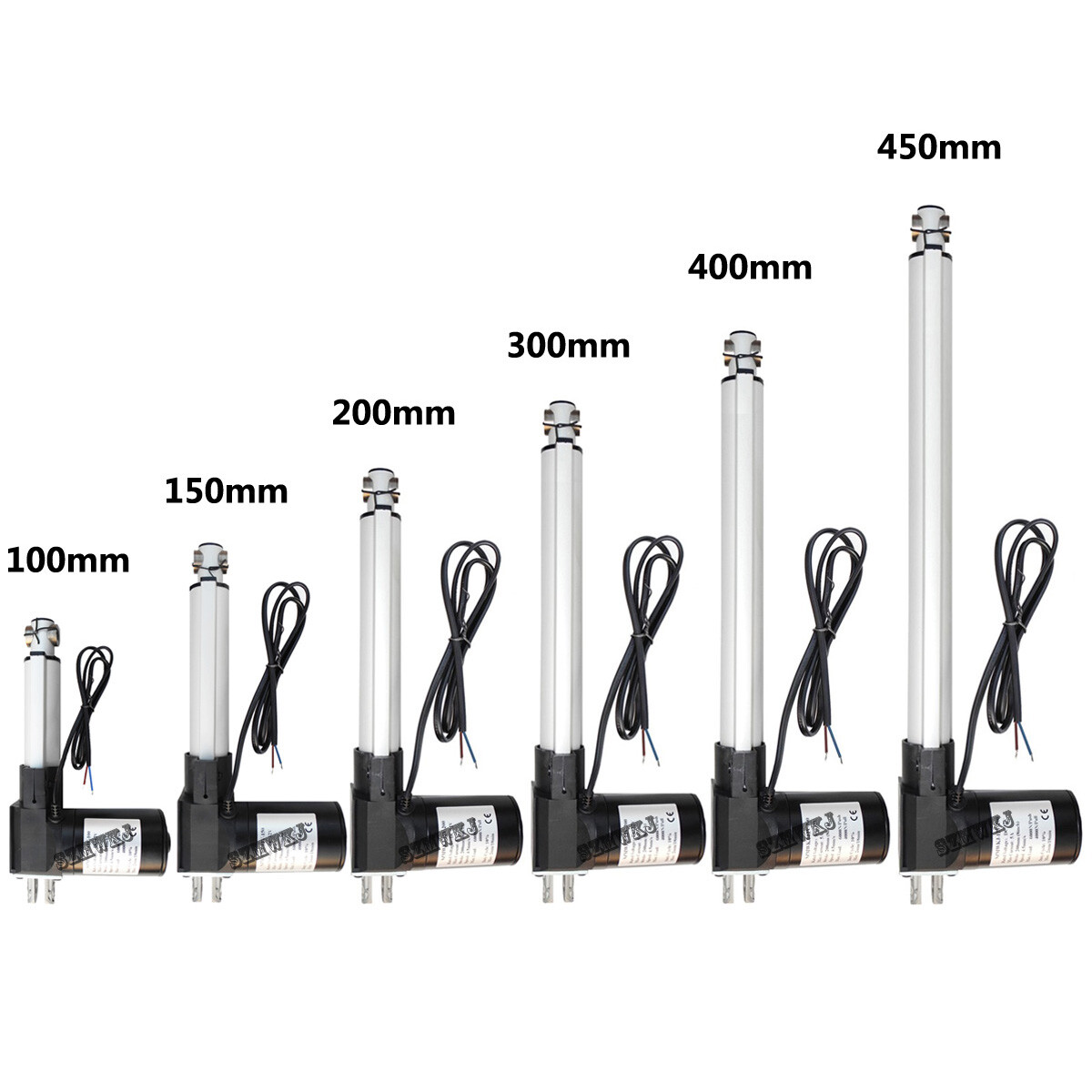 4"-18" DC 12V Linear Actuator 1320LBS/6000N for Auto Car Lift Heavy Duty Medical