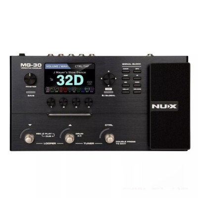 NUX MG-30 Guitar Multi-Effects Pedal Effects Processor Versatile Modeler