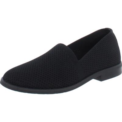 

Женские черные однотонные туфли без шнуровки Eileen Fisher на плоской подошве 5 Medium (B,M) BHFO 6998, Черный, BHFO