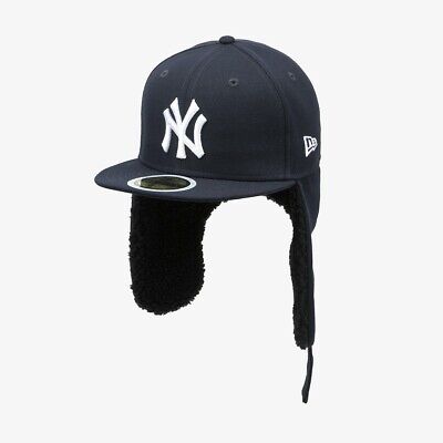 New Era Kids MLB New York Yankees Dog Ear Size Cap 6 3/4 (53.9cm), Navy