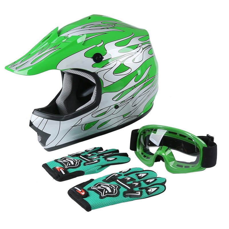 Youth/Kids Motorcycle Helmets Motocross Dirt Bike ATV Off-Road Child Helmet DOT