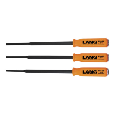 Lang Tools (Kastar) 3pc. 16'' Long Pin Punch Set