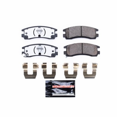 Z37-698 Powerstop 2-Wheel Set Brake Pad Sets Rear for Chevy Olds Impala LaCrosse
