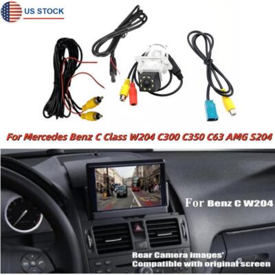 Waterproof Car Rear-view Camera For Mercedes Benz C Class W204 C300 C350 C63 AMG