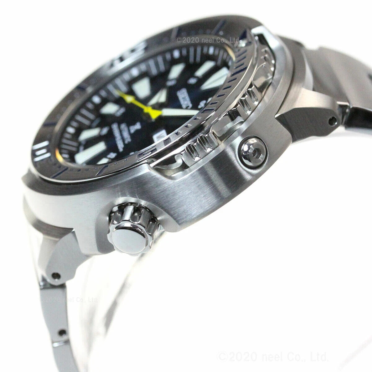 Pre-owned Seiko Sbdy055 Prospex Baby Tuna Automatic Diver`s 200m Men Watch From Japan