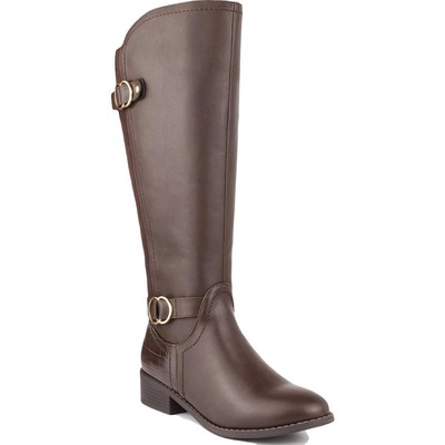 

Karen Scott Женские коричневые сапоги Leandraa до колена 9 Medium (B,M) BHFO 0822, Dark brown