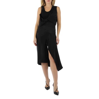 Pre-owned Atlein Ladies Black Hybrid Dress