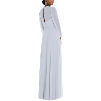 Коллекция Dessy от Vivian Diamond Женское синее вечернее платье 2 BHFO 8108