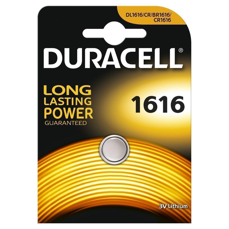 Duracell Electronics Knopfzelle 1616 Cr1616 Dl1616 1 X 1er Blister