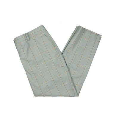 

Женские укороченные брюки до щиколотки в зеленую клетку DKNY Essex  BHFO 8457, Eucalyptus wheat, Essex