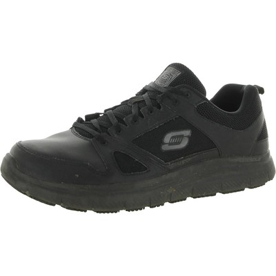 

Черные рабочие туфли Skechers Flex Advantage 12 Extra Wide (EE) BHFO 9853, Black/black